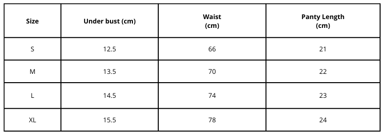 Ensemble culotte soutien-gorge Pink Blossom